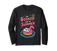 I'm Booked for The Summer Relaxing in Nature Reading Long Sleeve T-Shirt