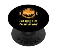 I'm Booked for the Summer Relaxing in Nature Reading PopSockets Adhesive PopGrip