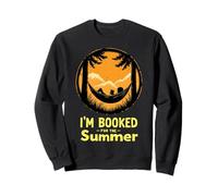 I'm Booked for the Summer Relaxing in Nature Reading Sweatshirt