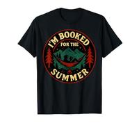 I'm Booked for The Summer Relaxing in Nature Reading T-Shirt