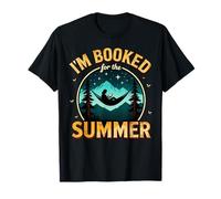 I'm Booked for The Summer Relaxing in Nature Reading T-Shirt