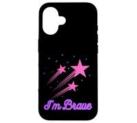 I'M BRAVE STARS SHOOTING STAR COLOURFUL Case for iPhone 16