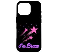 I'M BRAVE STARS SHOOTING STAR COLOURFUL Case for iPhone 16 Pro