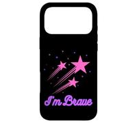 I'M BRAVE STARS SHOOTING STAR COLOURFUL Case for iPhone 17 Pro Max