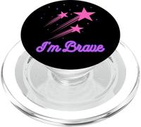 I'M BRAVE STARS SHOOTING STAR COLOURFUL PopSockets PopGrip for MagSafe