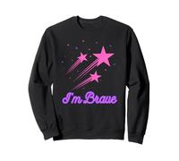 I'M BRAVE STARS SHOOTING STAR COLOURFUL Sweatshirt