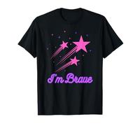 I'm Brave Stars Shooting Star Colourful T-Shirt