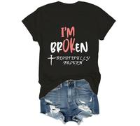 I'm Broken T-Shirt, Country Music Shirt, Beautifully Broken Tshirt, Unisex Black