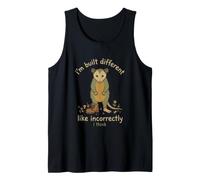 I'm Built Different Like Incorrectly I Think Funny Tank Top