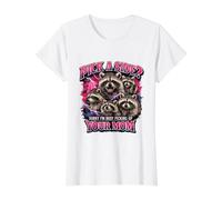 I'm Busy Picking Up Your Mom Funny Unhinged Gen Z Meme Witty Value Graphic T-Shirt, Women, White, XS