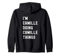 I'm Camille Doing Camille Things Zip Hoodie