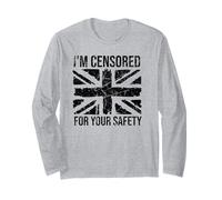 I'm Censored for Your Safety - Bold Free Speech Protest Long Sleeve T-Shirt
