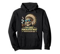 Im Chief Pokalotat wat from The Tribe Indigenous Native Pullover Hoodie