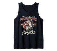 I'm Chief Pokalotatwat from The Tribe Indigenous Native Tank Top