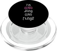 I'm Cleo doing Cleo things. Cute personalized slogan for PopSockets PopGrip for MagSafe