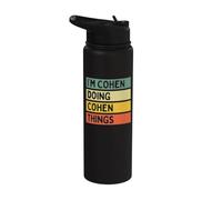 I'm Cohen Doing Cohen Things Funny Personalized Quote Stainless Steel Insulated Water Bottle