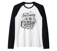 I'm Coming to The Cottage Raglan Baseball Tee