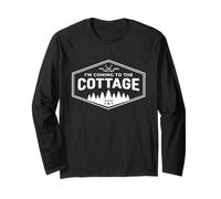 I'm Coming to The Cottage Retro Vintage Long Sleeve T-Shirt