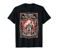 I'm Coming to The Cottage Vintage Forest Cabin T-Shirt