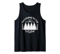 I'm Coming to The Cottage Vintage Tank Top