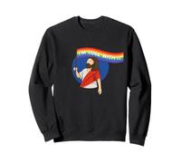 I'm Cool With It Jesus Gay Pride Novelty Christian LGBTQ+ Sweatshirt