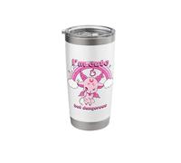 I'm Cute But Dangerous (Little Devil Graphic) Stainless Steel Insulated Tumbler
