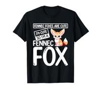 I'm Cute So I'm A Fennec Fox Desert Animal Lover T-Shirt