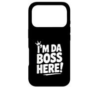 I'm Da Boss Here! Funny Office Humor for Leaders Case for iPhone 17 Pro