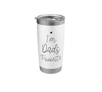I'm Dads Favorite Stainless Steel Insulated Tumbler