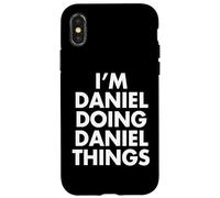 I'm DANIEL Doing Things Personalized First Name Case for iPhone X/XS