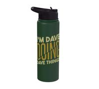 I'm Dave Doing Dave Things Stainless Steel Insulated Water Bottle