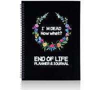 I'm Dead End of Life Planner I'M Dead Now What Book Planner Guided Final Arrangements with Twin Wire Spiral Binding for Possessions, Business Affairs, Final Wishes