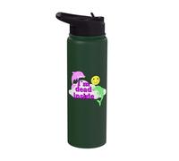 I'm Dead Inside Funny Dolphin Sarcasm Stainless Steel Insulated Water Bottle