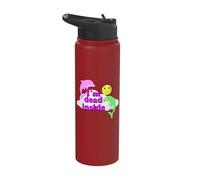 I'm Dead Inside Funny Dolphin Sarcasm Stainless Steel Insulated Water Bottle