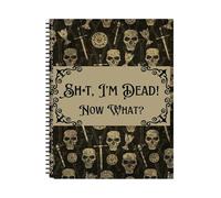 Im Dead Now What End Of Life Planner, My Final Wishes End Of Life Planner When I'M Gone Workbook Organizer Important Information Organizer for Family Paperback Funeral Planners Death Book