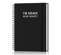 I'm Dead, Now What! - When I’m Gone Workbook for Final Arrangements, Beneficiary Information, Funeral Planning, Last Wishes & Will Preparation - Final Wishes Organizer Book, 5.8" x 8.5", Black