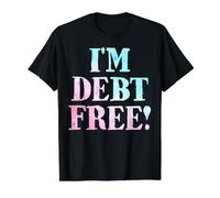 I'm Debt Free Value Graphic T-Shirt, Men, Black, M