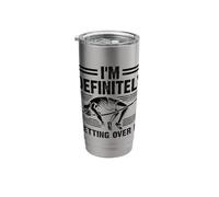I'm Definitely Getting Over It Track and Field Athlete Stainless Steel Insulated Tumbler