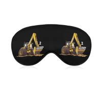 I'm Digging Being Sleep Mask Lightweight Blindfold Eye Mask with Adjustable Strap for Men Women