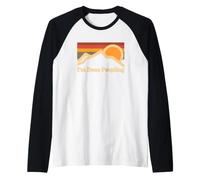 I'm Done Peopling Apparel Raglan Baseball Tee