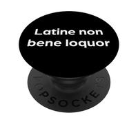 "I'm Don't Speak Latin Well" Funny Language Word PopSockets Adhesive PopGrip