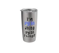I'm Dylan Doing Dylan Things. Cute Personalized Slogan for Stainless Steel Insulated Tumbler