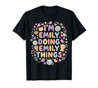 I'm Emily Doing Emily Things Personalized Girl's T-Shirt