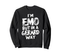 I'm Emo But In A Gerard Way E-Girl E-Boy Punk Goth Grunge Sweatshirt