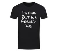 Im Emo But In A Gerard Way Mens Black T-Shirt
