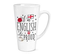 I'm English and Proud 17oz Large Latte Mug Cup