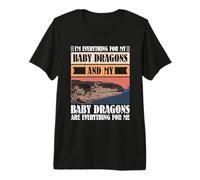I'm Everything for My Baby Dragons - Blue Tongue Skink Premium T-Shirt