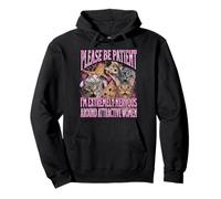I'm Extremely Nervous Funny Cat Meme Bootleg Graphic Pullover Hoodie