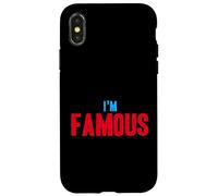 I'm Famous But No one Knows It Yet Funny Cute Humor Summer Case for iPhone X/XS