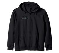 I'm far Too Lazy To Get Involved With Technology. Joke Image Zip Hoodie